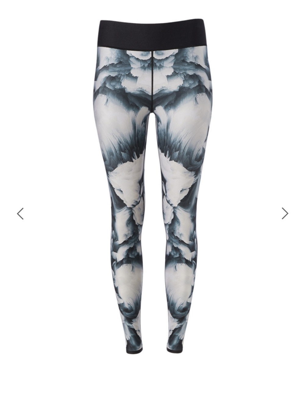 Ultracor Monochrome Abstract Print High-Rise Leggings size M
